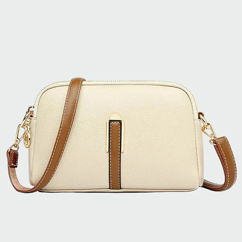 Kožna torba za rame - elegantna