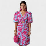 Lília Tropical Fire Dress