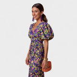 Lília Tropical Fire Dress