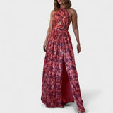Long halter dress