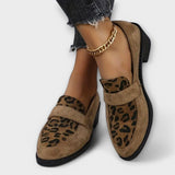 Elegantne ženske cipele s leopardskim uzorkom