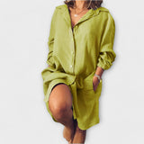 Clara - Summer linen blouse