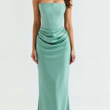 Esmeralda Corset Maxi Dress