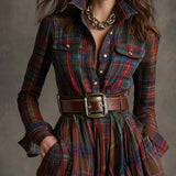 Mariana shirtdress with belt