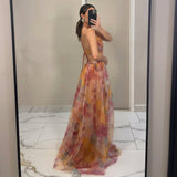 Floral print maxi dress Margarida
