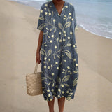 Eliana Floral Embroidered Dress