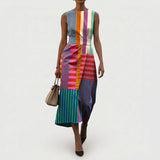 Tânia - Patterned Sleeveless Dress