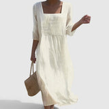 Nádia - Casual linen dress