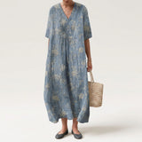 Olivia Dress in blue