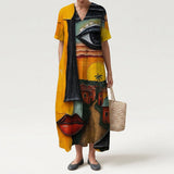 Noémia - Dress with a glitter effect