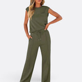 Iris - Casual set from soft knit fabric for relaxing