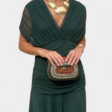 Luana - Elegant V-neck Dress
