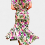 Luana - Elegant V-neck Dress