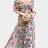 Luana - Elegant V-neck Dress
