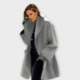 Emi's luxury cashmere coat