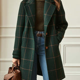 Irish Plaid Coat