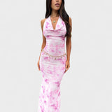 Floral dress, pink