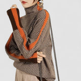 Leonor - Luxury high-neck jumper