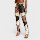 Calliope - Patterned skinny trousers