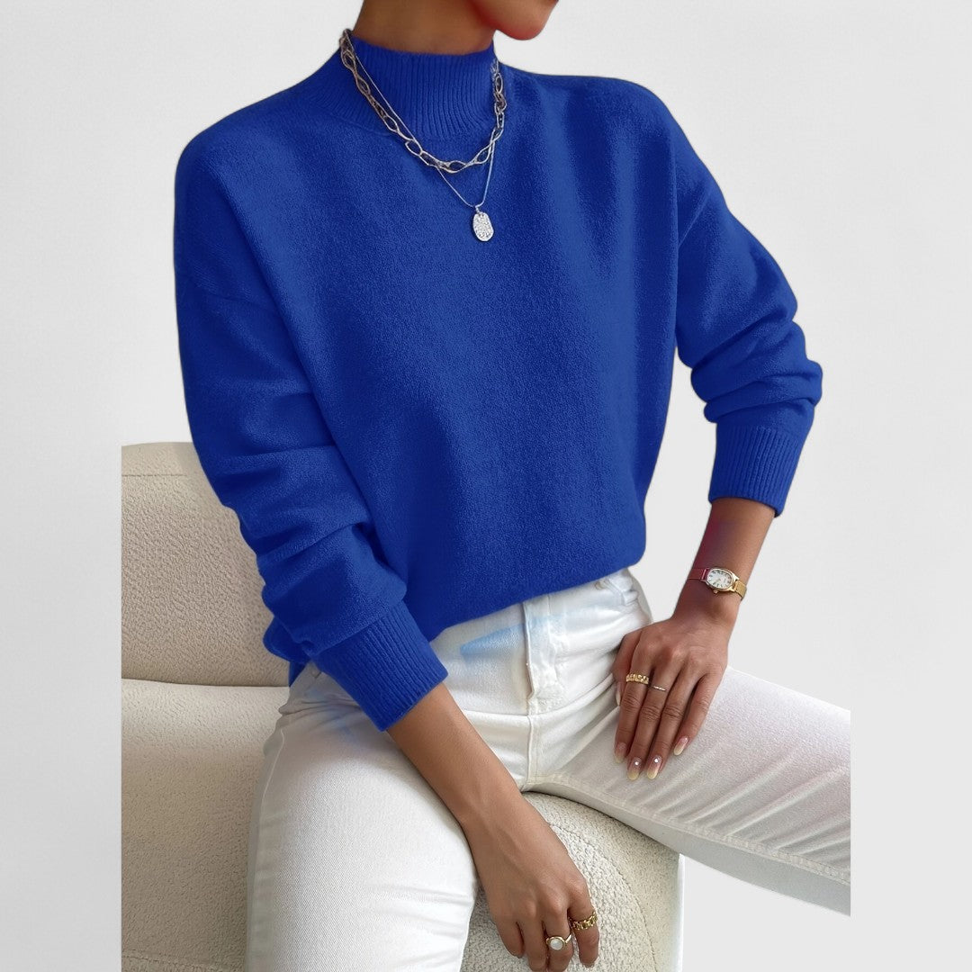 Sam - Classic high-neck T-shirt