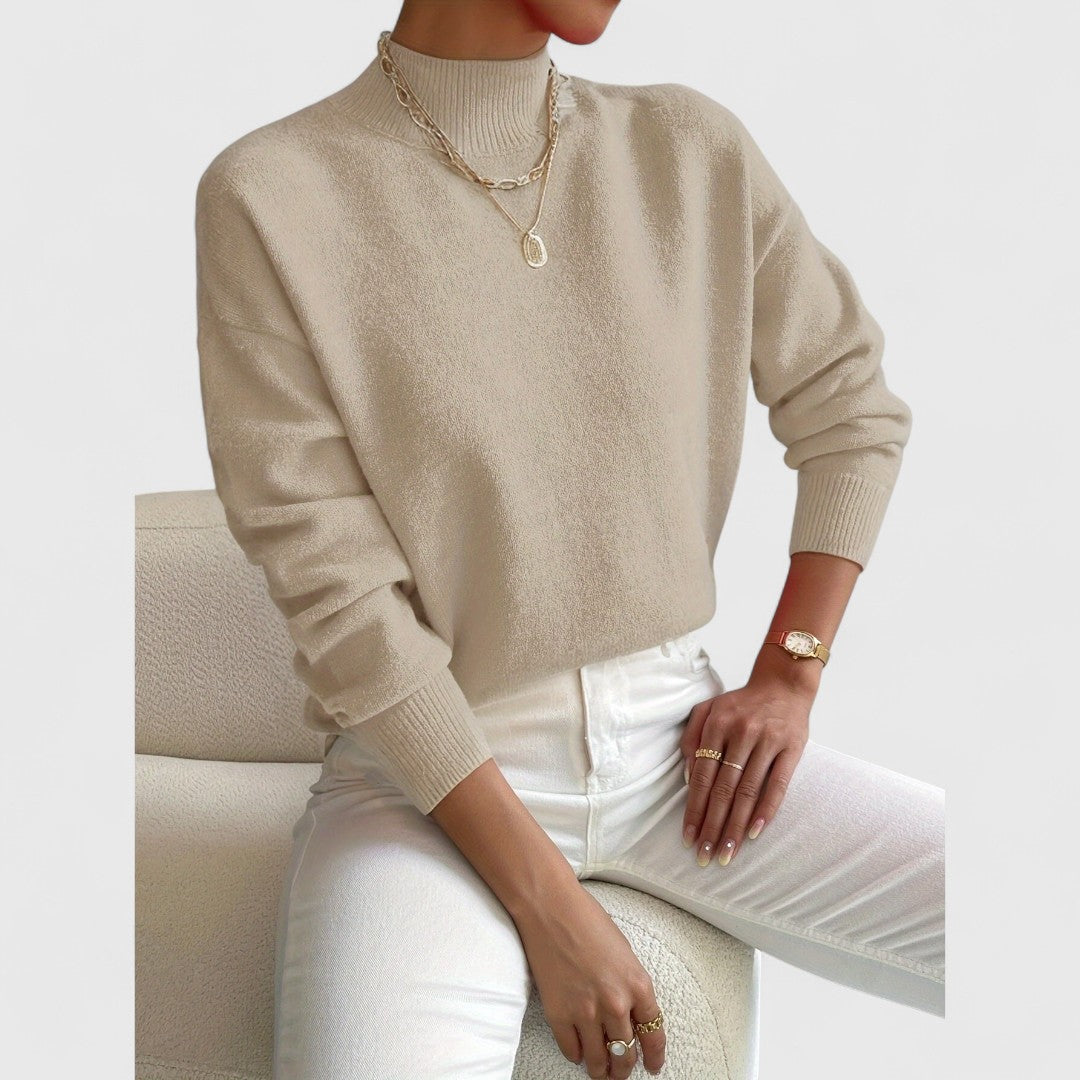 Sam - Classic high-neck T-shirt