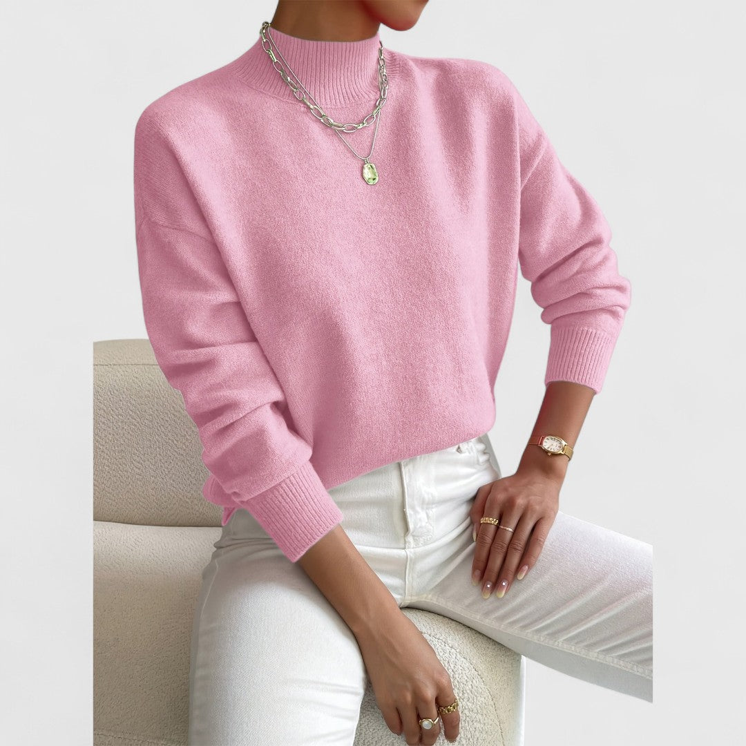 Sam - Classic high-neck T-shirt