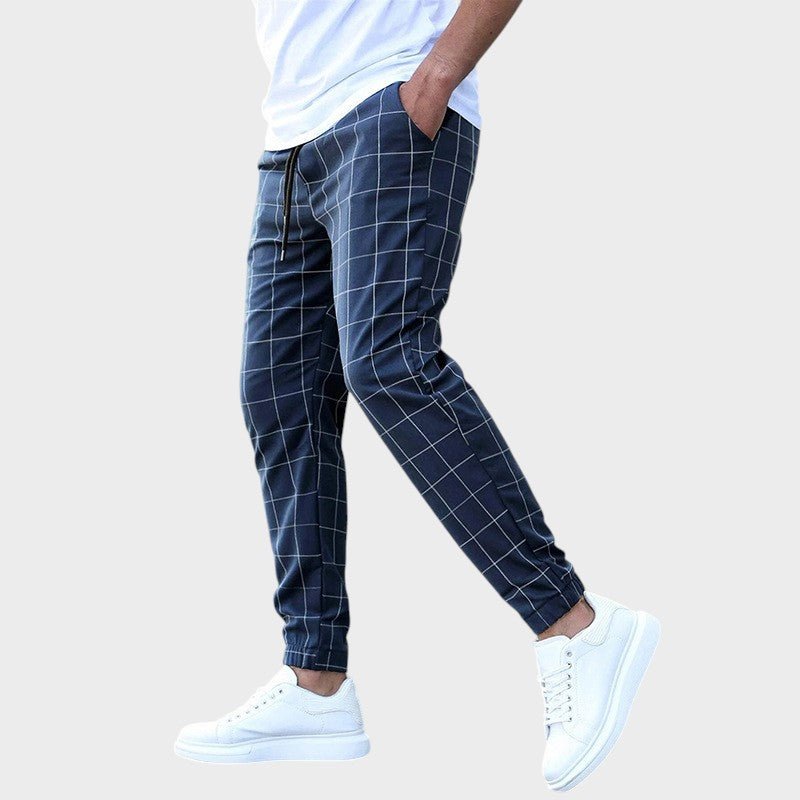Men's track pants Mário with stripes