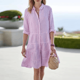 Striped summer dress Ana