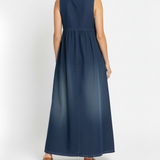 Iva - Vintage Maxi Denim Dress