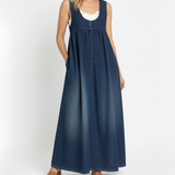 Iva - Vintage Maxi Denim Dress