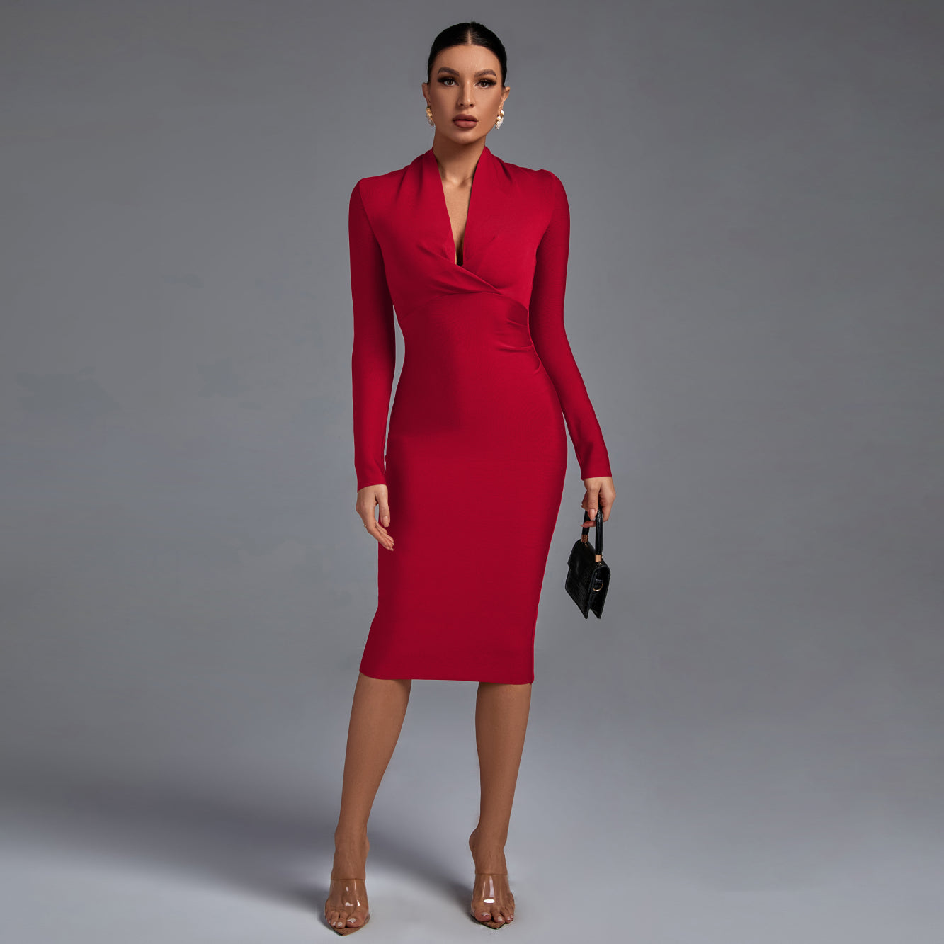 Samara long-sleeved dress