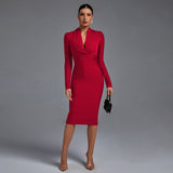 Samara long-sleeved dress