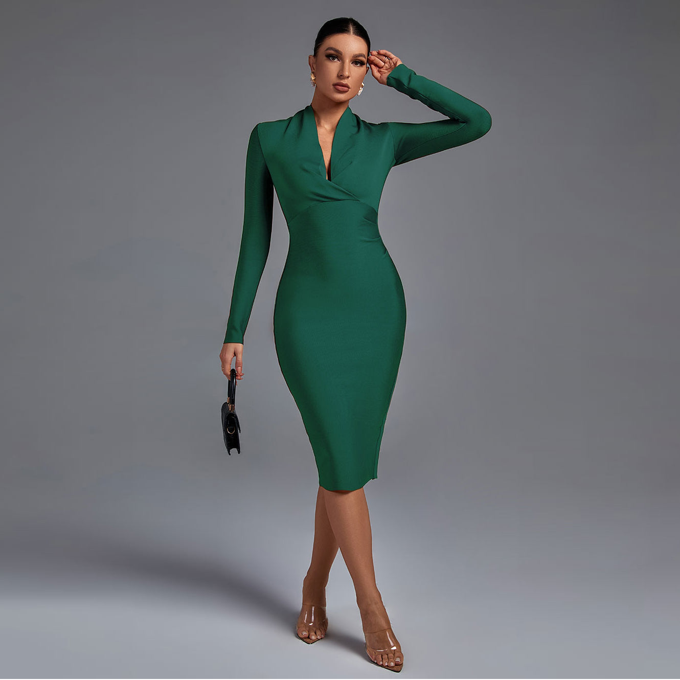 Samara long-sleeved dress