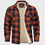 Tiago - Fleecy striped jacket