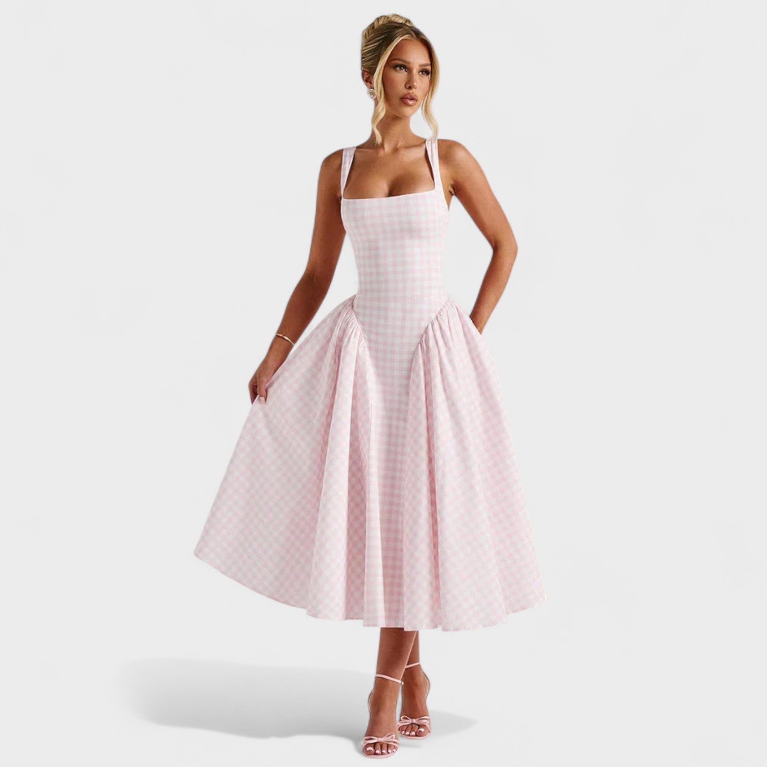 Midi vintage haljina Xerife