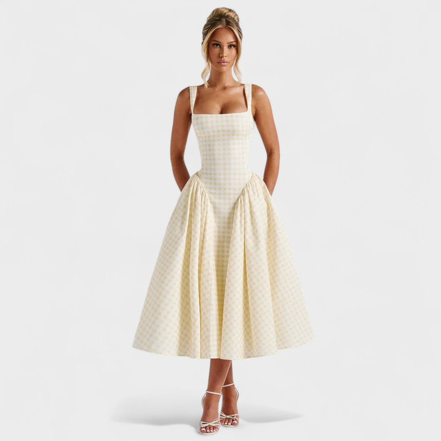 Midi vintage haljina Xerife