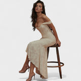 Francesca - Sculptural Cut Dress