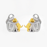 Dog Embrace Earrings