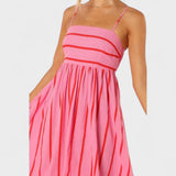 Isabel - Striped maxi dress