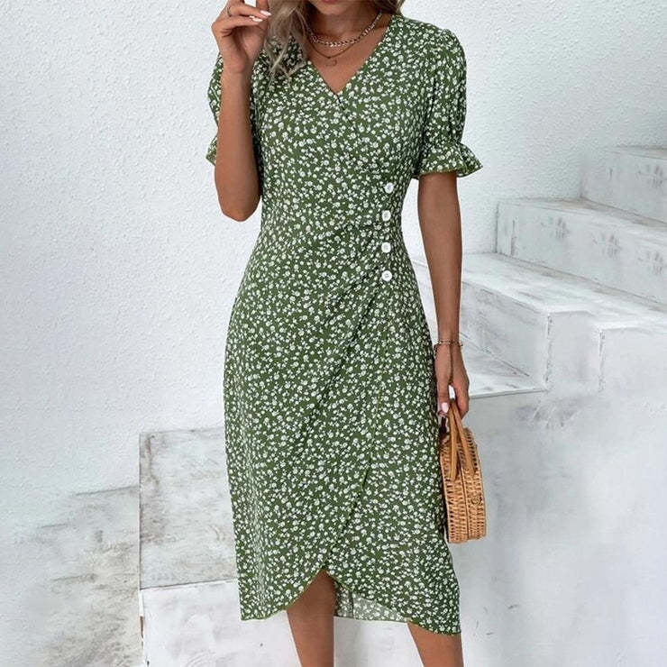 Lightweight Envelope Dress Rita