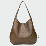 Small leather handbag