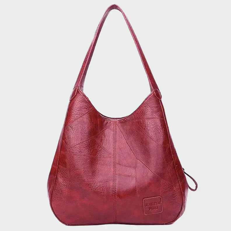 Small leather handbag