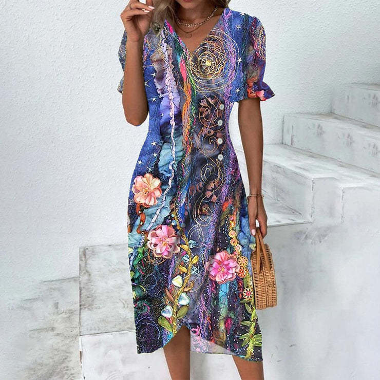 Lightweight Envelope Dress Rita