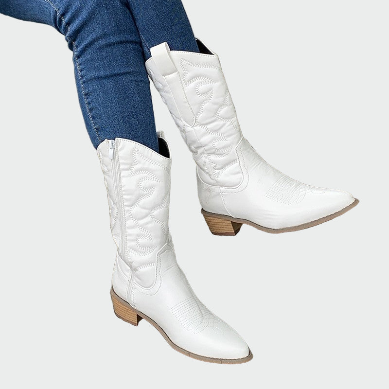 Metal Cowboy Boots