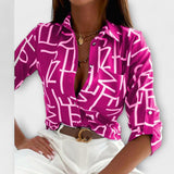 Romina classic blouse with collar
