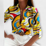 Romina classic blouse with collar