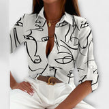 Romina classic blouse with collar