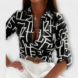 Romina classic blouse with collar